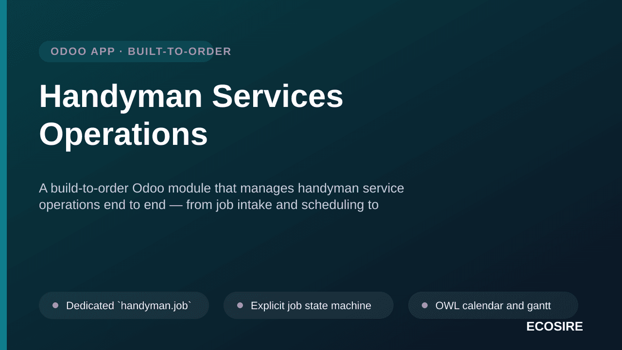 Handyman Services Operations