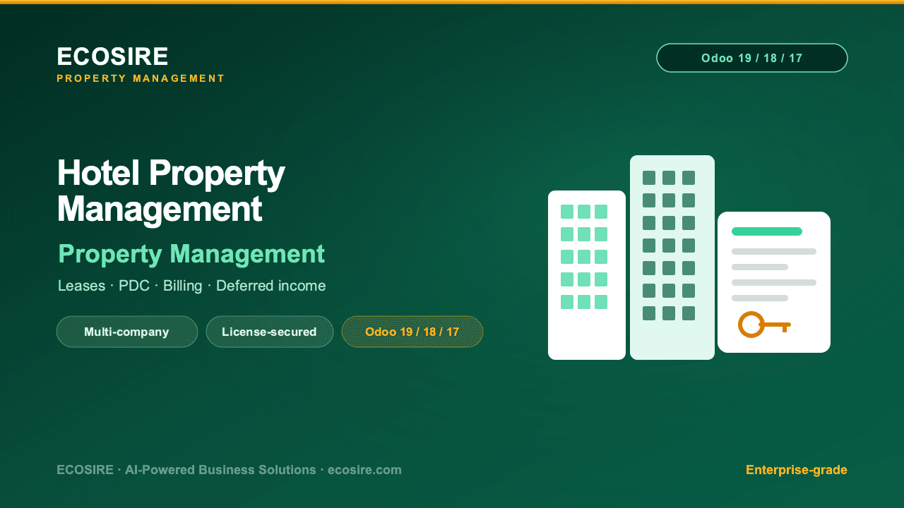 Hotel PMS (Property Management add-on)