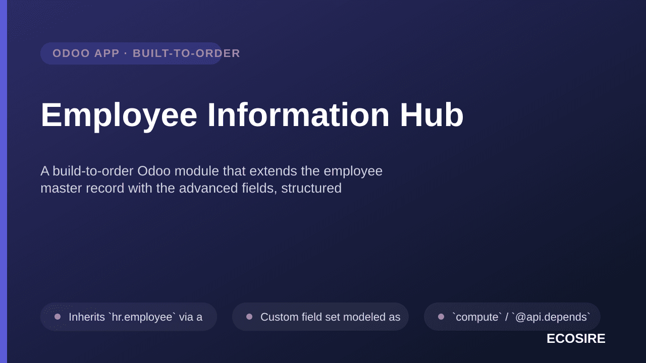 Employee Information Hub