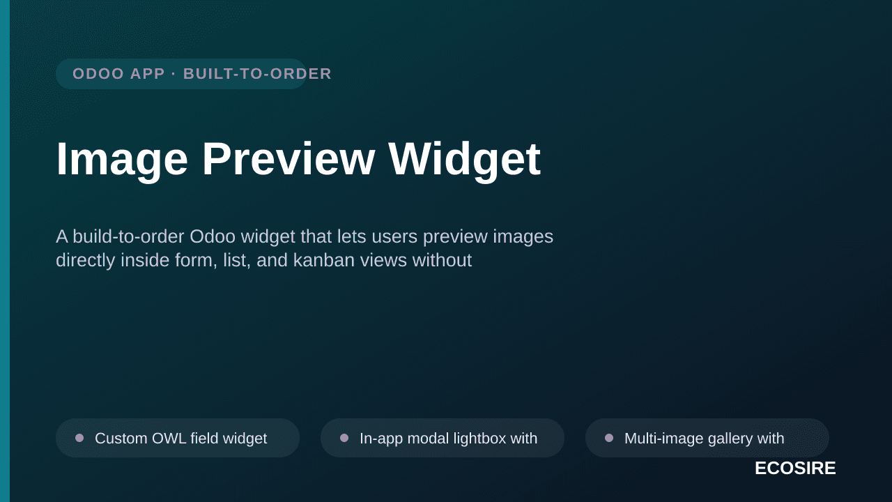 Image Preview Widget