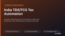 India TDS/TCS Tax Automation thumbnail 1