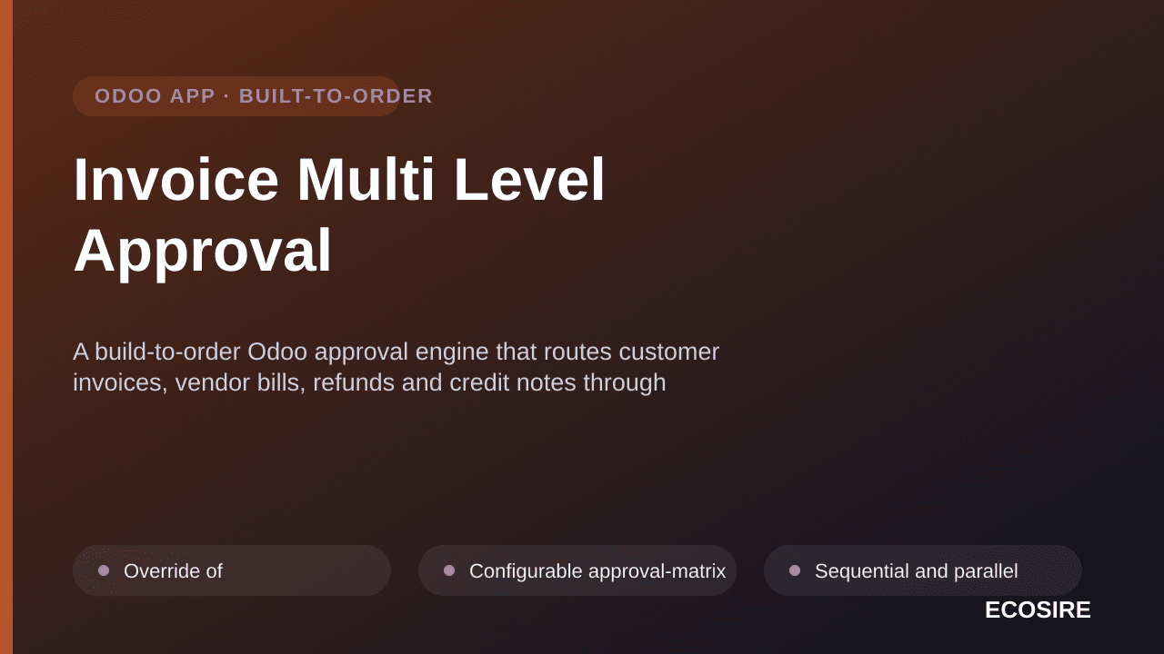 Invoice Multi Level Approval