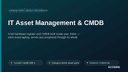 IT Asset Management & CMDB thumbnail 1