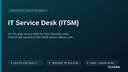 IT Service Desk (ITSM) thumbnail 1