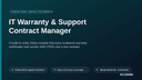 IT Warranty & Support Contract Manager thumbnail 1