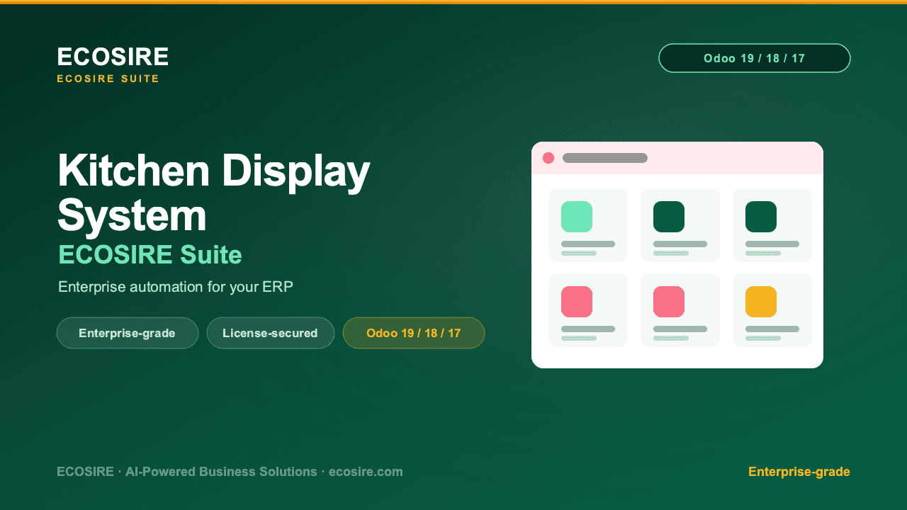 Kitchen Display System (KDS)