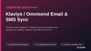 Klaviyo / Omnisend Email & SMS Sync thumbnail 1