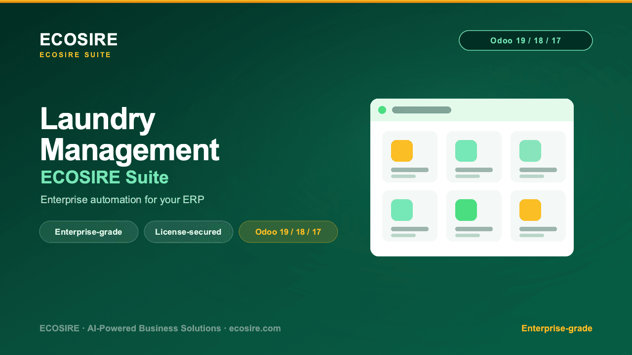 Laundry & Dry Cleaning Management