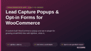 Lead Capture Popups & Opt-in Forms for WooCommerce thumbnail 1