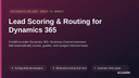 Lead Scoring & Routing for Dynamics 365 thumbnail 1