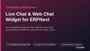 Live Chat & Web Chat Widget for ERPNext thumbnail 1