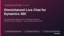Omnichannel Live Chat for Dynamics 365 thumbnail 1