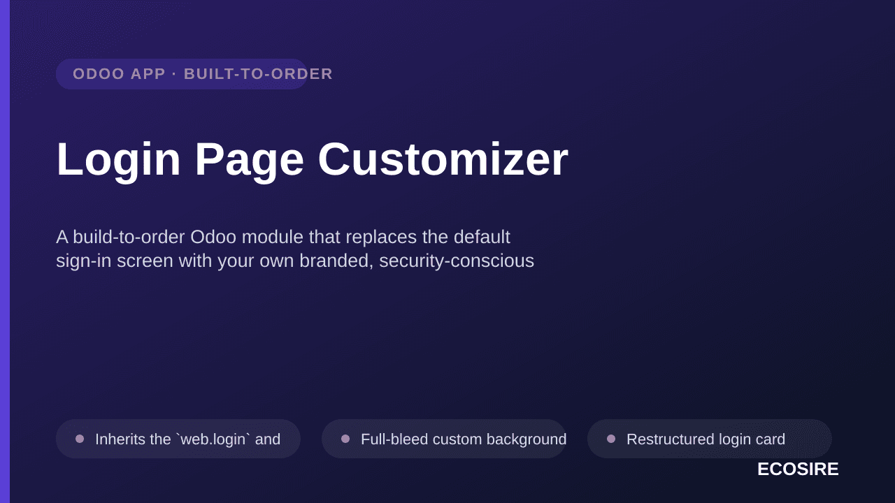 Login Page Customizer