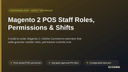 Magento 2 POS Staff Roles, Permissions & Shifts thumbnail 1