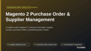 Magento 2 Purchase Order & Supplier Management thumbnail 1