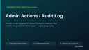 Admin Actions / Audit Log thumbnail 1