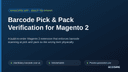 Barcode Pick & Pack Verification for Magento 2 thumbnail 1