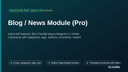 Blog / News Module (Pro) thumbnail 1