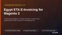 Egypt ETA E-Invoicing for Magento 2 thumbnail 1