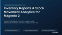 Inventory Reports & Stock Movement Analytics for Magento 2 thumbnail 1