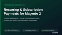 Recurring & Subscription Payments for Magento 2 thumbnail 1