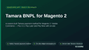 Tamara BNPL for Magento 2 thumbnail 1