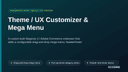 Theme / UX Customizer & Mega Menu thumbnail 1