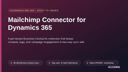 Mailchimp Connector for Dynamics 365 thumbnail 1