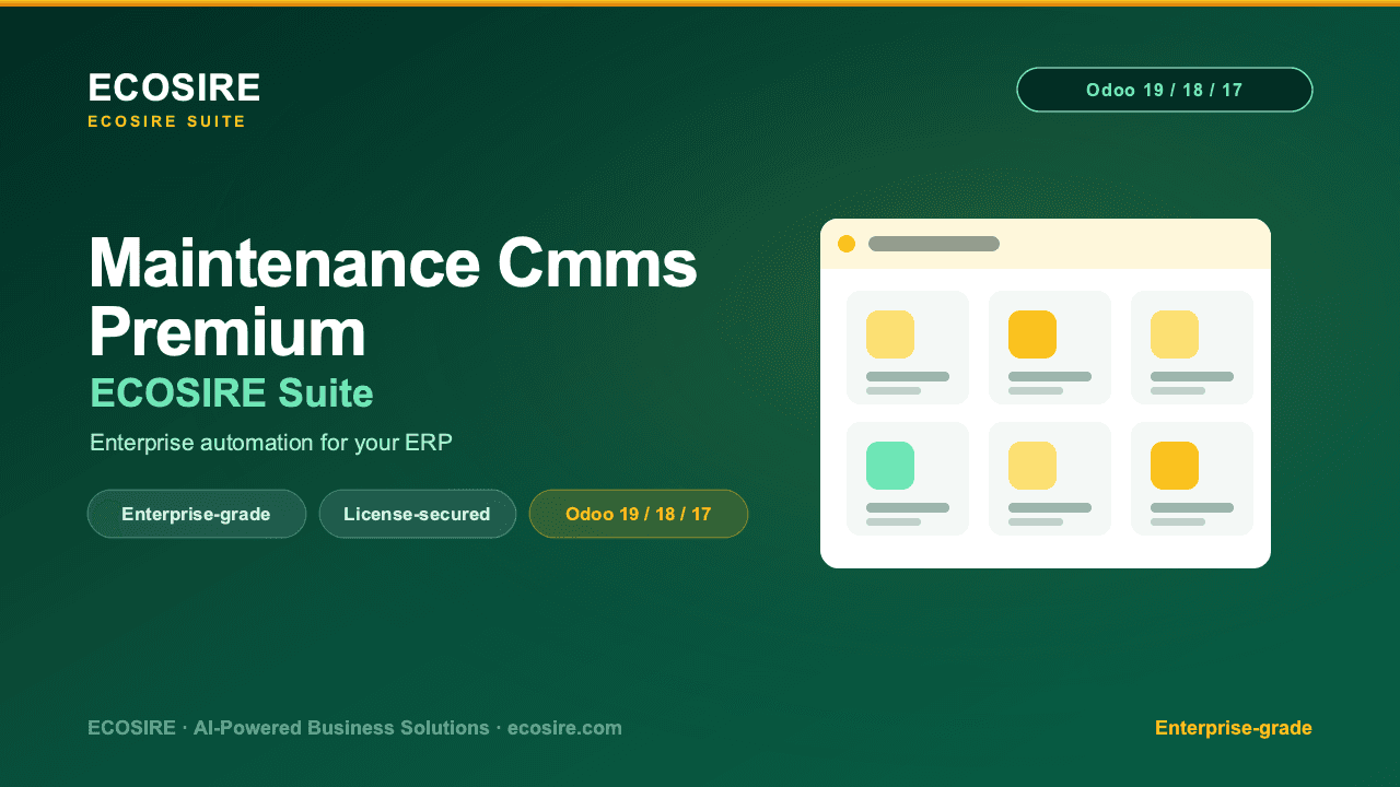 Maintenance & CMMS Premium
