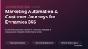 Marketing Automation & Customer Journeys for Dynamics 365 thumbnail 1