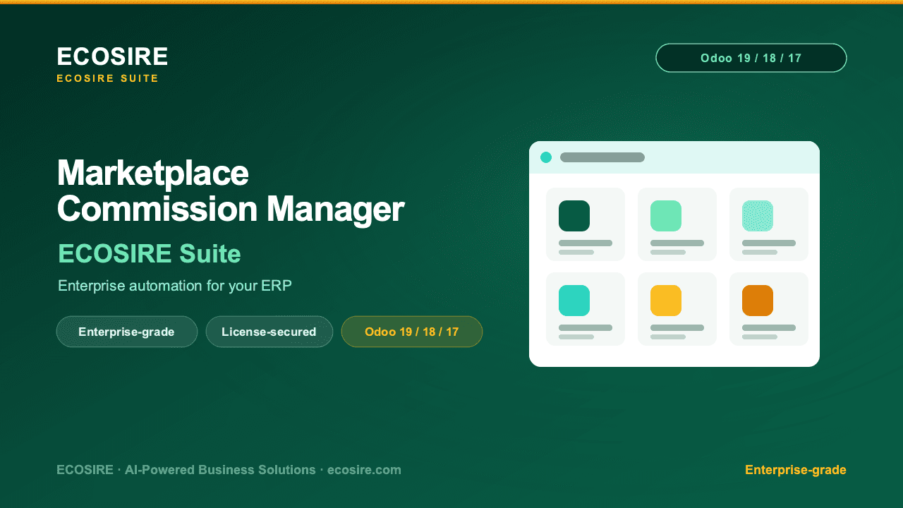 Marketplace Commission Manager