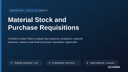 Material Stock and Purchase Requisitions thumbnail 1