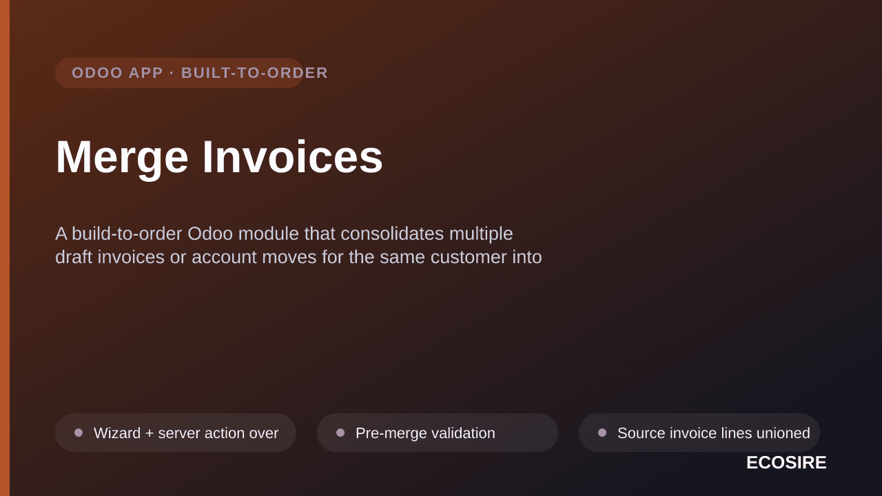 Merge Invoices