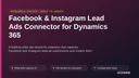 Facebook & Instagram Lead Ads Connector for Dynamics 365 thumbnail 1