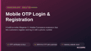 Mobile OTP Login & Registration thumbnail 1