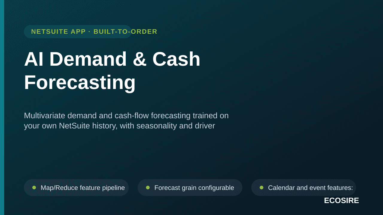AI Demand & Cash Forecasting