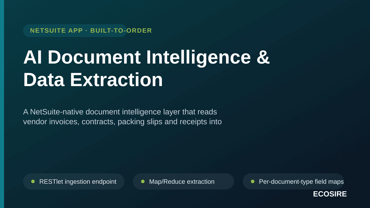 AI Document Intelligence & Data Extraction