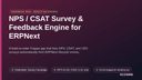 NPS / CSAT Survey & Feedback Engine for ERPNext thumbnail 1