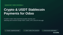 Crypto & USDT Stablecoin Payments for Odoo thumbnail 1
