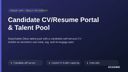Candidate CV/Resume Portal & Talent Pool thumbnail 1