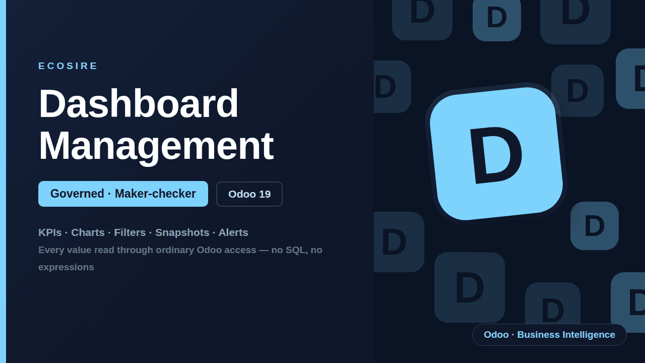 Ecosire Dashboard Management