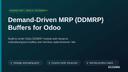 Demand-Driven MRP (DDMRP) Buffers for Odoo thumbnail 1