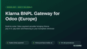 Klarna BNPL Gateway for Odoo (Europe) thumbnail 1