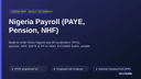 Nigeria Payroll (PAYE, Pension, NHF) thumbnail 1