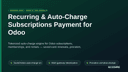 Recurring & Auto-Charge Subscriptions Payment for Odoo thumbnail 1