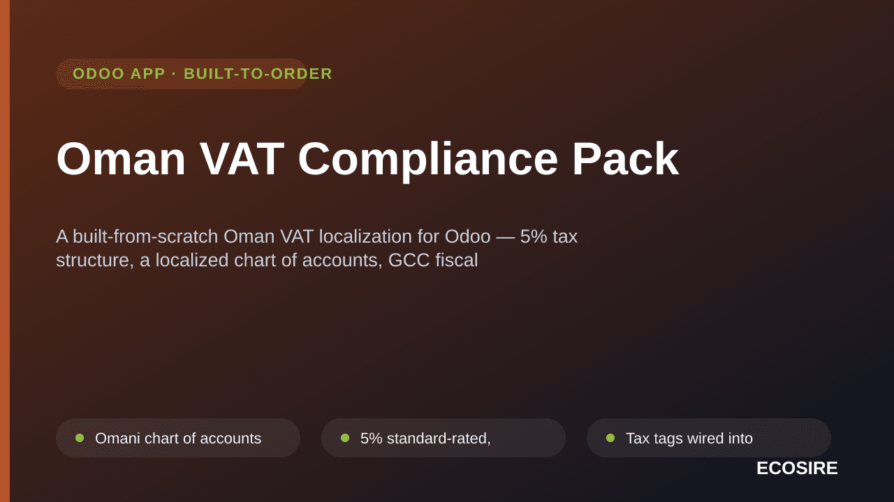 Oman VAT Compliance Pack