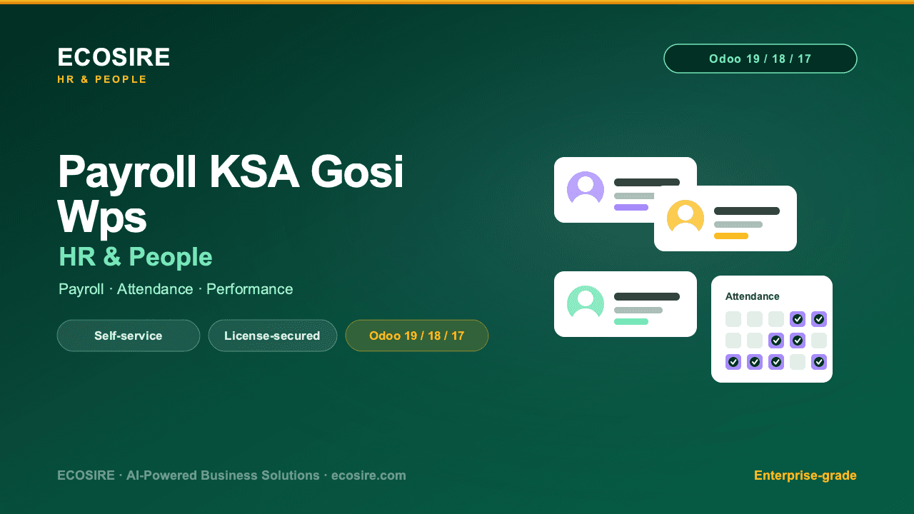 Saudi Payroll, GOSI & WPS (Mudad)