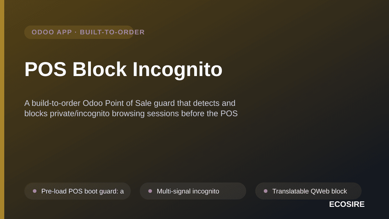 POS Block Incognito