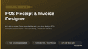 POS Receipt & Invoice Designer thumbnail 1
