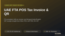 UAE FTA POS Tax Invoice & QR thumbnail 1